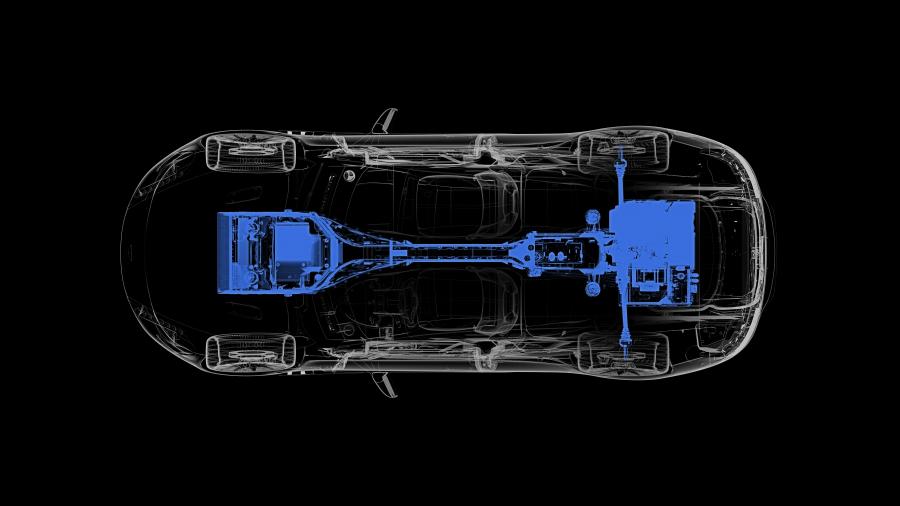 Схема Aston Martin Rapide E 2019 года  (WW) (фото 13 из 16)
